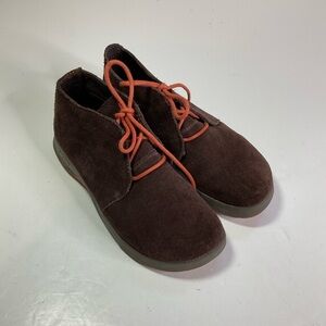 Chaco Brown Suede‎ Lace Up Shoes Youth Size 4